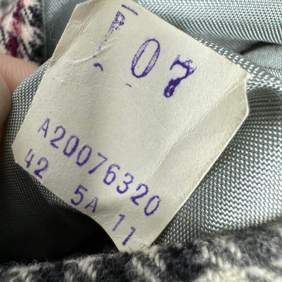 Vintage Pendleton Men’s Houndstooth Virgin Wool Button Vest Size 42 - Picture 6 of 10